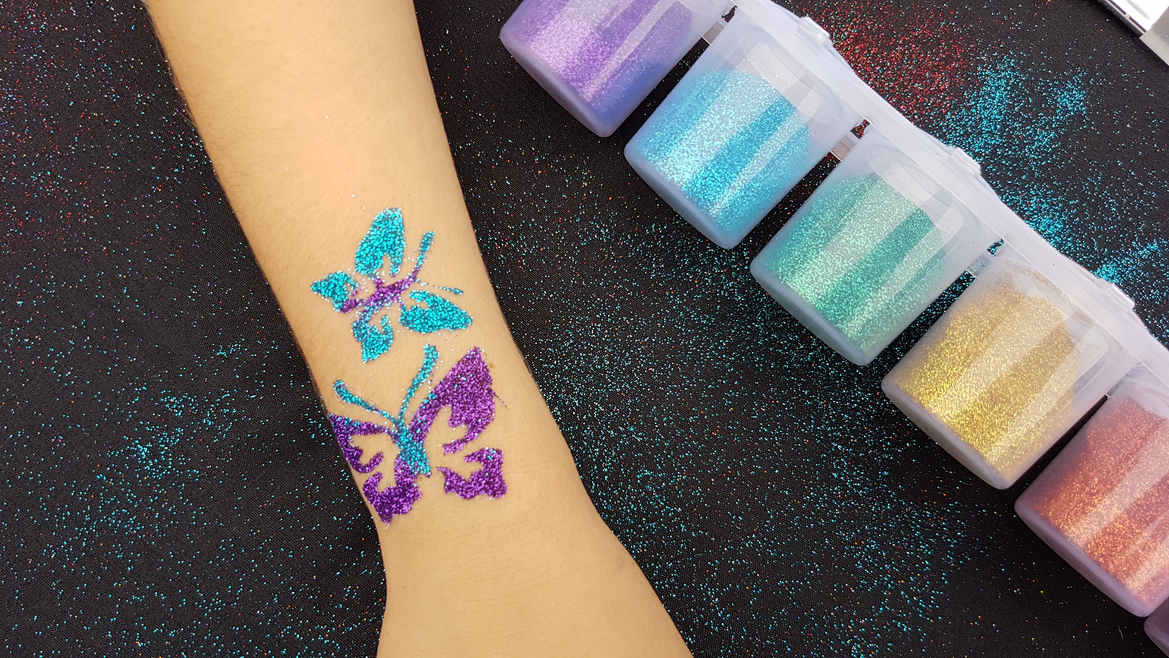 Amazing Glitter Tattoos in Philadelphia and Wyncote, PA | Face Painting