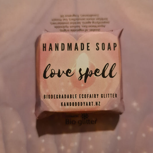 Glitter Soap Love Spell